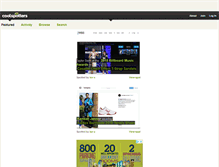 Tablet Screenshot of coolspotters.com